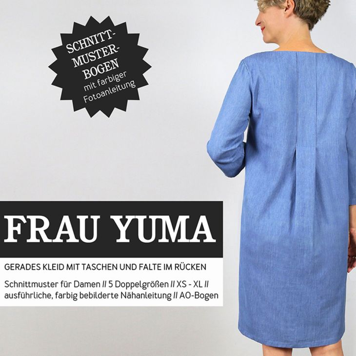 Patron - Dame robe "Frau Yuma" (t. XS-XL) de STUDIO SCHNITTREIF (en allemand )